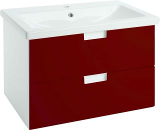 Тумба под раковину Bellezza Пегас 90см красный 00000007790